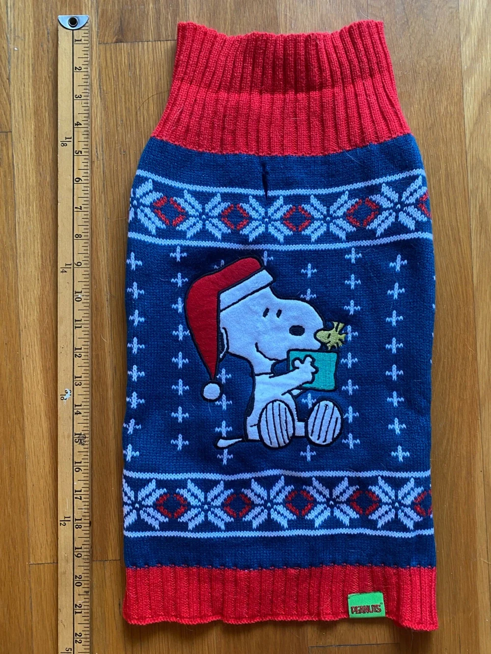 Peanuts worn once